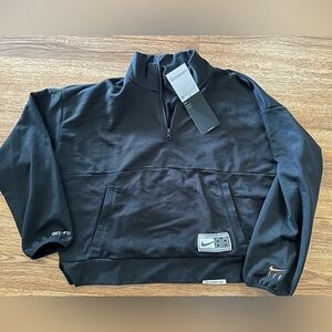 Nike Black Oversized Long Sleeve Hoodie